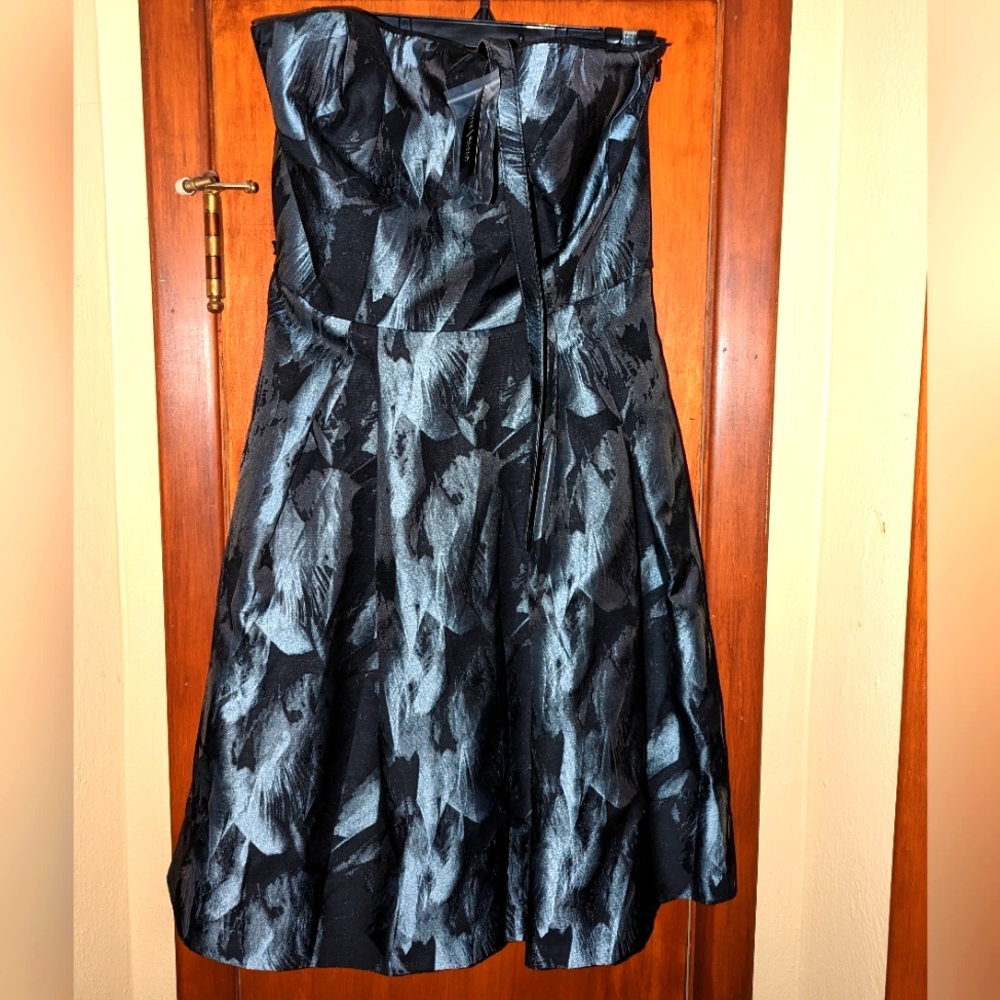 Black/silver cocktail dress WHBM